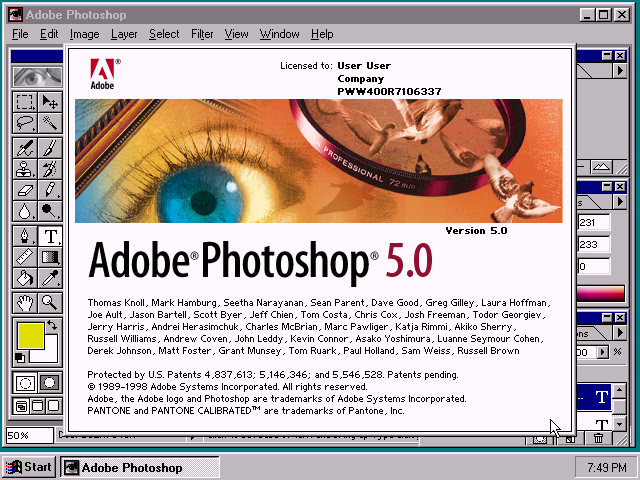 Adobe photoshop 5.5 free download